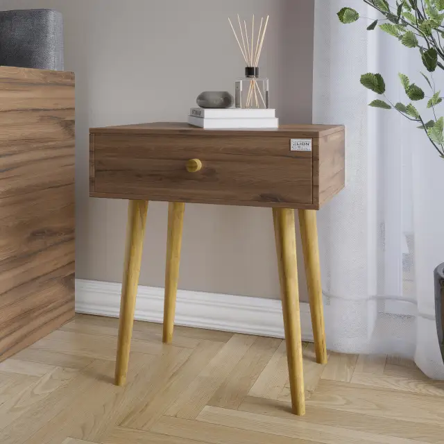 Nordic Bedside Table