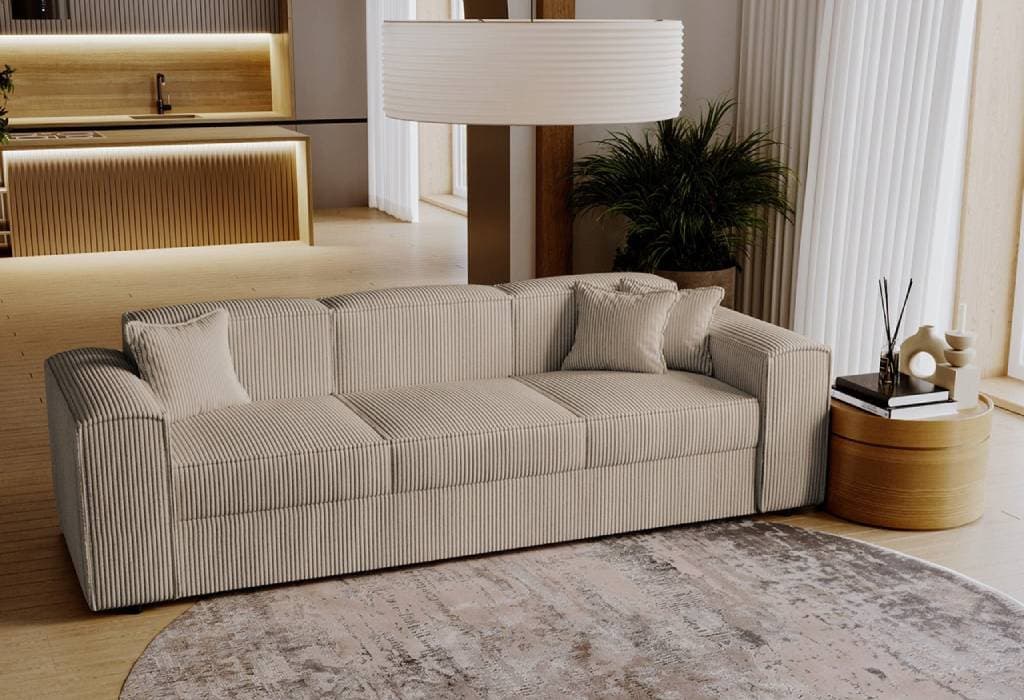 Velvet Ottoman